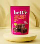 Bettr Organic Brownie Mix - Brownies bio, vegani e senza glutine con formaggio kakaogeschmack - 400 G - 15 Porzioni Naty Shop