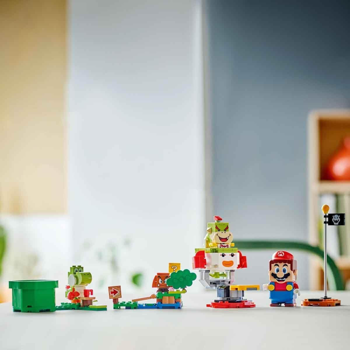 LEGO Super Mario Adventure con Mario interattivo, set carretto del clown junior, Yoshi giocattolo, regalo Nintendo per ragazzi, ragazze e giocatori dai 6 anni in su 71439 Set da costruzione Acquista dal negozio LEGO