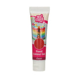 Funcakes Food Color Gel Claret: colorante alimentare altamente concentrato per impasti, panna, fondente e marzapane. Dosaggio facile. Una sola goccia per creare colori vivaci. Halal. 30 g.