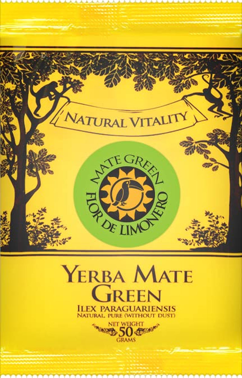 Set da tè Yerba Mate per due 150G | Tè Mate al guaranà e frutta | Tè Yerba Mate a foglie sfuse | Tazza in ceramica nera opaca da 350 ml | Paglia in acciaio Bombilla Liza 19 cm