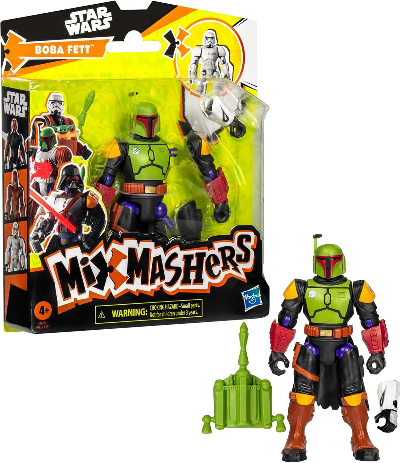 Star Wars Mixmashers Boba Fett Action figure e accessori mix-and-match personalizzabili Action figures Naty Shop