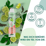 Jean & Len Green Tea & Lime shampoo idratante, per capelli da normali a grassi, 300 ml Doccia e bagno Jean & Len Green Tea & Lime