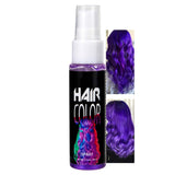Tintura Per Capelli Spray, Tintura Per Capelli Spray Rossa Temporanea, Tintura Per Capelli Colorata Rossa, Tintura Per Capelli Lavabile, Spray Colorante Per Capelli Rosso Vivido, Tintura Per Capelli Istantanea, Tintura Per Capelli Per Carnevale, Halloween, Cosplay, Party Naty Shop Tintura Per Capelli Viola 30 Ml (1 Confezione)