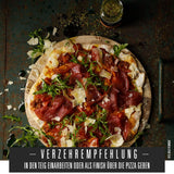 Ankerkraut Pizza, per il gusto italiano originale, come dallo Steinofen, anche per pasta, pomodoro-mozzarella e molti altri piatti, 45 g in vetro di sughero