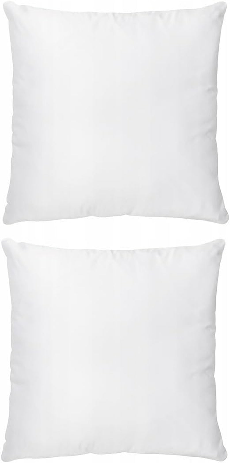 Set di 2 cuscini imbottiti HOMLA Toby, 45X45 cm, bianco, poliestere premium, dimensionalmente stabile e di facile manutenzione Cuscini standard Naty Shop Titolo predefinito