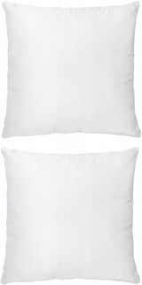 Set di 2 cuscini imbottiti HOMLA Toby, 45X45 cm, bianco, poliestere premium, dimensionalmente stabile e di facile manutenzione Cuscini standard Naty Shop Titolo predefinito