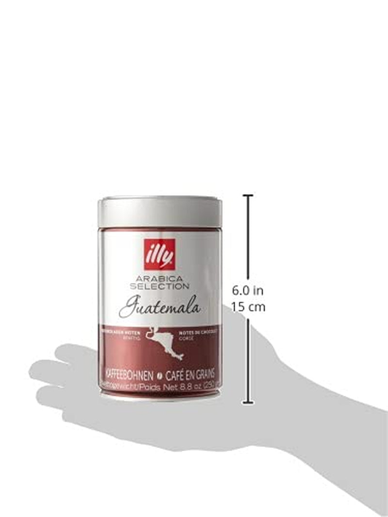 Caffè in grani illy, selezione di caffè Arabica, Guatemala, conf. da 6 (6 x 250g)