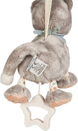 Carillon Sterntaler S gatto Lilly - carillon per bambini in morbido tessuto - peluche da legare per bambini - l'aiuto per dormire ha un effetto calmante a casa e in viaggio, grigio Toys Bebe Naty Shop