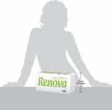Renova - Fazzoletti Renovagreen, 200 fazzoletti, carta riciclata, marchio europeo di qualità ecologica, formato standard