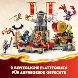 LEGO NINJAGO Arena del torneo Giocattolo avventuroso per bambini Ninja Playset con 6 minifigure Collezione Set da costruzione Regalo di compleanno per ragazzi e ragazze di 7 anni 71818 Set da costruzione Besuche den LEGO-Store