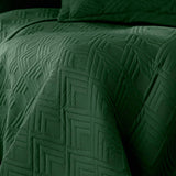 Ameliahome Copriletto 170X210 Cm Copriletto Double Face Trapuntatura Ad Ultrasuoni Poliestere Ophelia Verde Scuro Letti e Coperte Besuche den AmeliaHome-Store