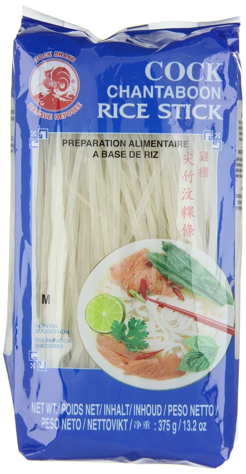Tagliatelle di riso al gallo, 3 mm, grado 1 (1 confezione x 375 g)