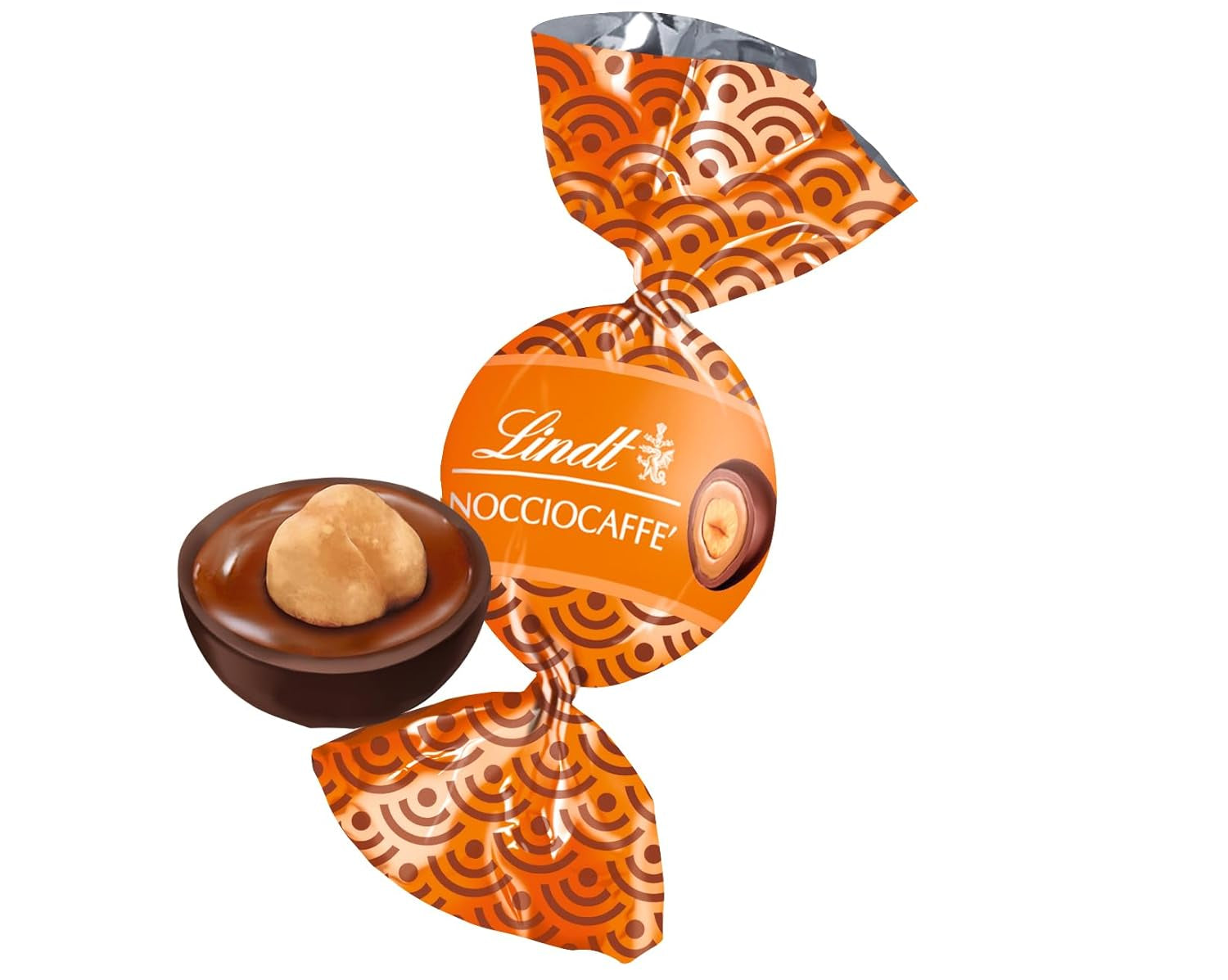 Lindt Roulette Ball Nocciolatte, cioccolato al latte con ripieno di crema alla nocciola e nocciole intere, 3000g