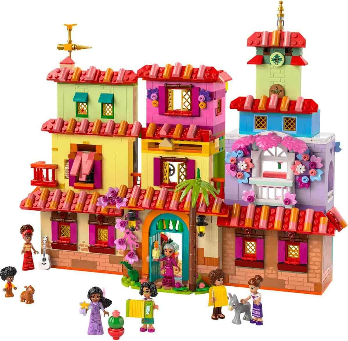 LEGO Ç€ Disney Encanto Magical House of Madrigals Casa delle bambole per bambini con Mirabel Play Figure Building Toy per ragazze e ragazzi a partire da 7 anni 43245 Set da costruzione Besuche den LEGO-Store
