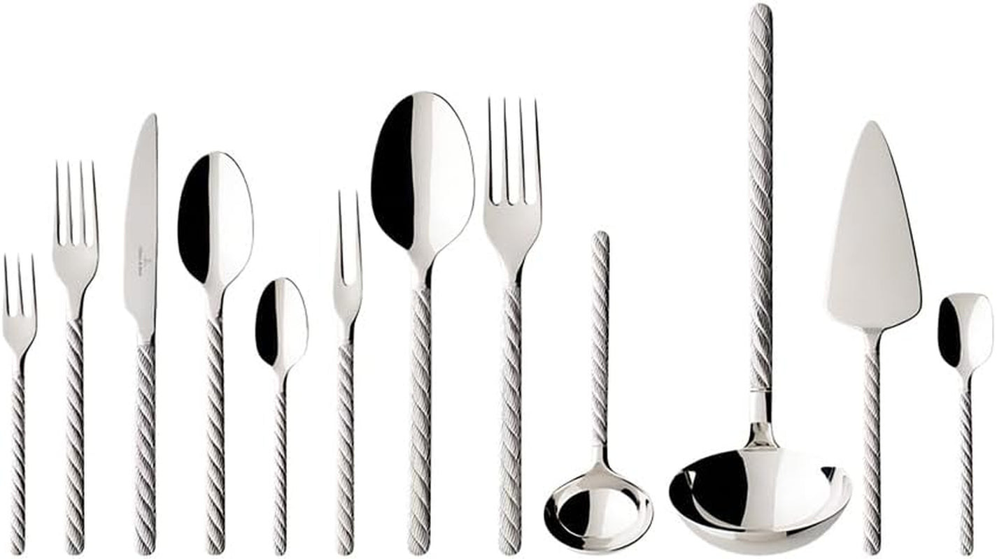 Villeroy And Boch - Set posate Montauk, varie misure, acciaio inox Kitchen Naty Shop 70 pezzi