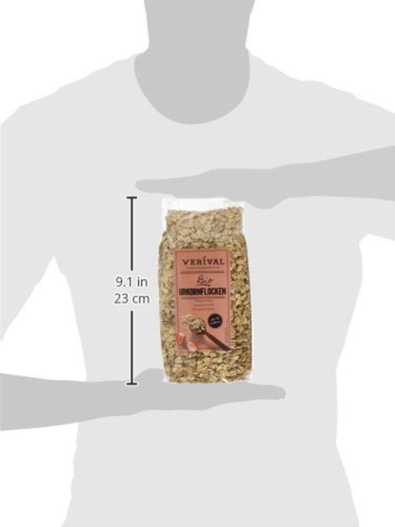 Verival Urkornflocken - Bio, Confezione 6Er (6 X 500 G) Cereali Naty Shop
