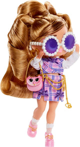 LOL Sorpresa! Tweens Core Doll - Fancy Girl - Include 1 bambola alla moda con vestito e accessori, 4 oggetti da collezione, Rose