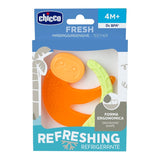 Anello da dentizione Chicco Fresh&Relax Scimmia o Bradipo, 4M+, riempito con acqua sterile