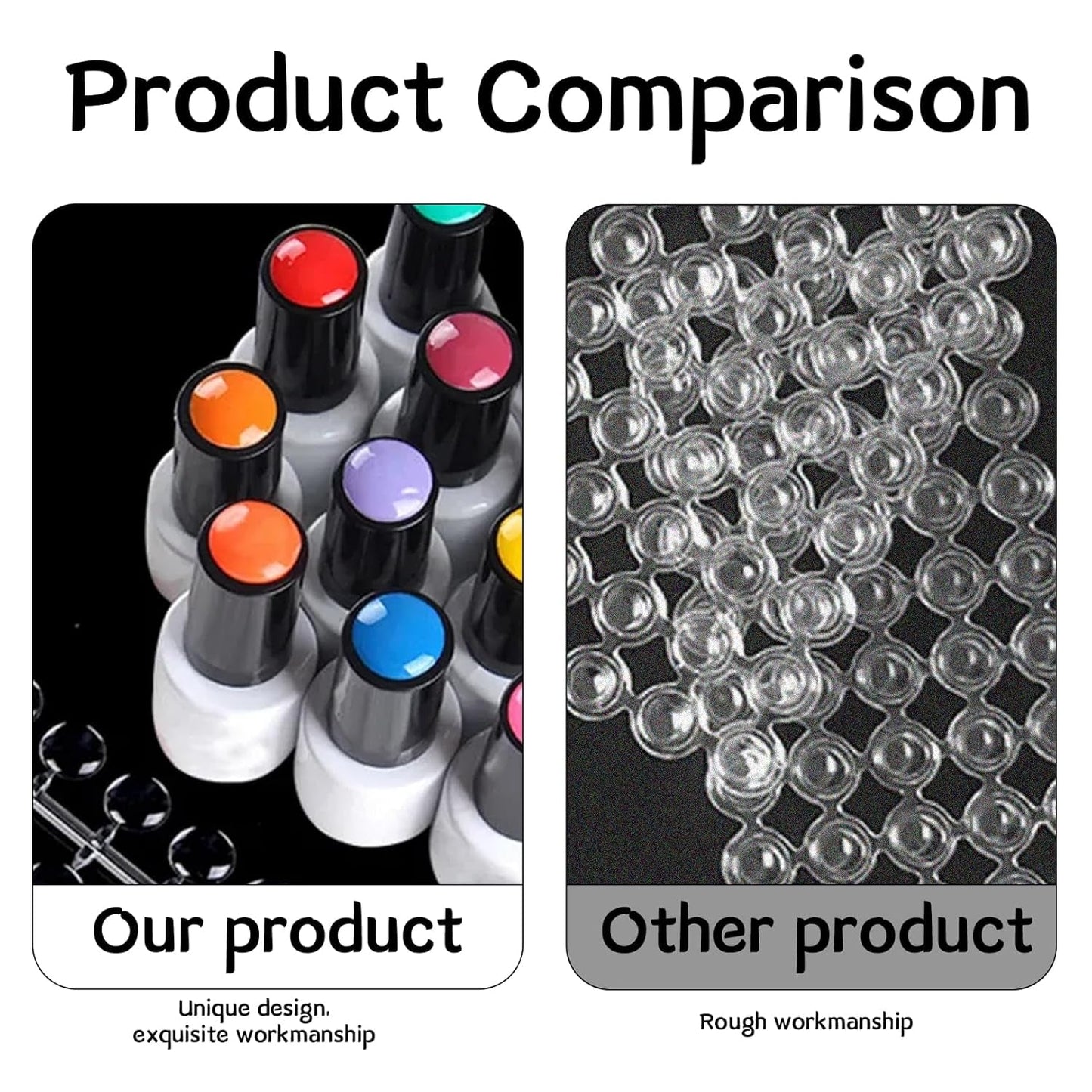 120 pz. Puntini per esposizione unghie Puntini di colla colorati Unghie a pressione Puntini per esposizione unghie Campioni per unghie Consigli per unghie Accessori per unghie fai-da-te Display per unghie Punte per unghie per unghie in gel Autoadesive trasparenti