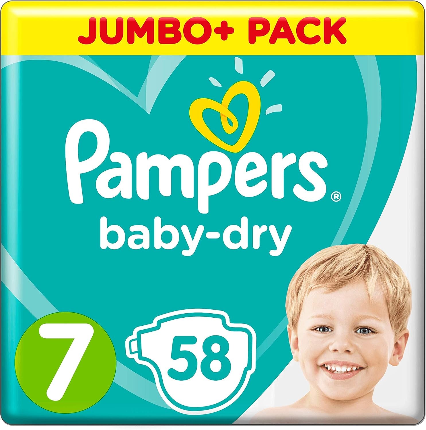 Pannolini Pampers 81657566 Pantaloni Baby-Dry, bianchi