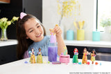Mattel Disney Princess Royal Color Reveal, bambola piccola con 6 sorprese, incluso anello profumato e 4 accessori (le bambole possono variare), serie Garden Party HRN63