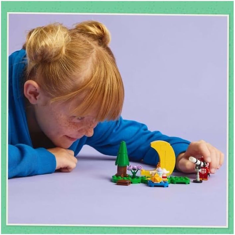 LEGO Animal Crossing Osservare le stelle con Eufemia, Set da costruzione per bambini, Set di videogiochi di ruolo fantasioso, Giocattolo per bambine e bambini di 6 anni, Figura animale giocattolo 77053 Set da costruzione Besuche den LEGO-Store