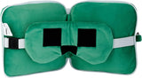 Puckator Relaxeazzz Minecraft Creeper Peluche Cuscino da Viaggio e Maschera per Gli Occhi Poggiatesta Cuscino per Dormire Cuscino per il Collo Cuscino da Viaggio Maschera per Dormire Bambini e Adulti per Viaggi Auto Treno Aereo Accessorio Cuscini da Viaggio Naty Shop