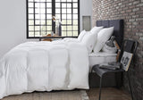 DODO 40381220 Coperta Helsinki, esterno cotone percalle, imbottitura piumino d'anatra/pelle, 240 Cm 220 Cm, bianco Piumini e trapunte Naty Shop