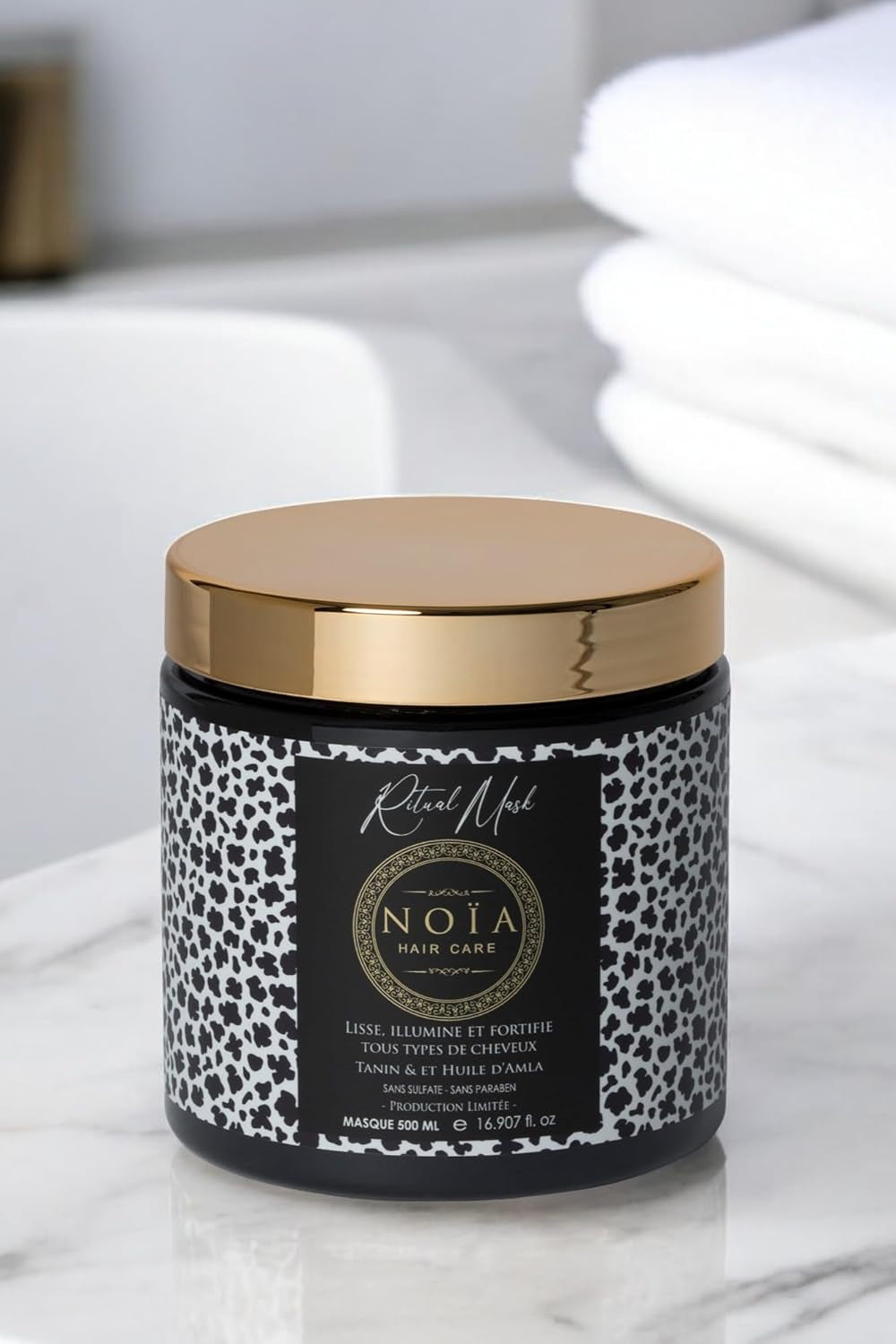 Maschera trattamento con olio di tannino e amla - Rituale - Lifting capelli - edizione limitata - NOIA HAAR - Maschera capelli 500 ml Naty Shop