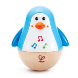 Baby Einstein Magic Touch Giocattolo Musicale con Tamburo di Legno da 6 Mesi e Hape Penguin Wobbler Musicale, Melodia Oscillante Colorata, Roly-Poly Giocattolo da 6 Mesi Bebe Toys Naty Shop