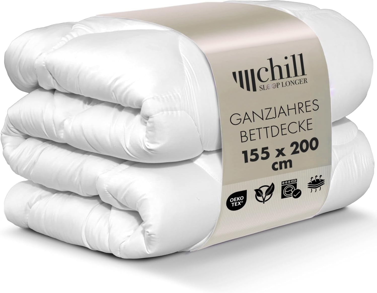 Trapunta Tutte Le Stagioni 135X200 - Trapunta Leggera 135X200 - Traspirante e Lavabile e 100% Vegana - Trapunta in Mesh Climatico e Fascia Comfort per Dormire - Imbottitura 800G Naty Shop Trapunte e Trapunte 155 X 220 Cm