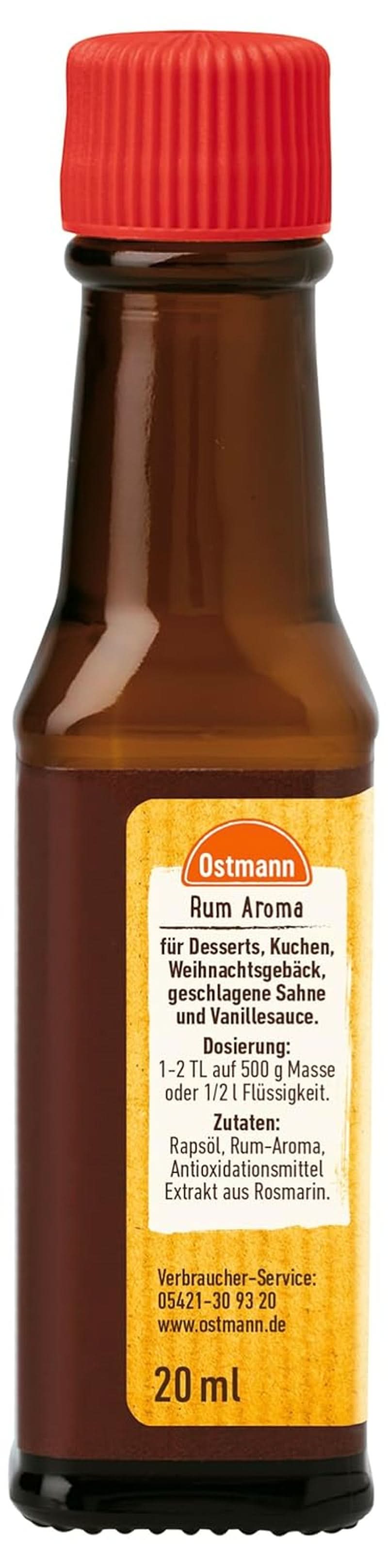 Aroma rum Ostmann, 20 ml Aromas Naty Shop