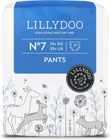 Pantaloni skin friendly LILLYDOO taglia 5 (12-17 kg) scatola mensile (105 pezzi)