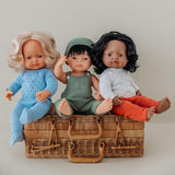 Miniland Baby Doll Ragazzo Asiatico 38 cm-31055