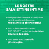 Salviette Detergenti Cycle, Salviette Igieniche Intime, Biodegradabili al 100%, Ideali per Esterno Domestico, PH 3.5, Clinicamente Testate, 12 Pezzi
