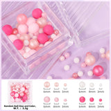 Makartt Gel adesivo per strass - Set di colla UV per unghie da 15 ml con ciondoli per unghie rosa Cuore Cerchio Gioielli per unghie e accessori per design delle unghie per manicure domestica Regalo di San Valentino