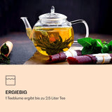 Feelino Elegante scatola mista da 6 pezzi - Feelino fiori di tè bianchi in una splendida confezione da degustazione e regalo con 6 diverse rose di tè bianche, confezionate singolarmente sottovuoto, confezione da 1 pezzo