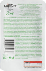Zuppa Gourmet Crystal per gatti con pollo e verdure al naturale, confezione da 32 (32 x 40 g)