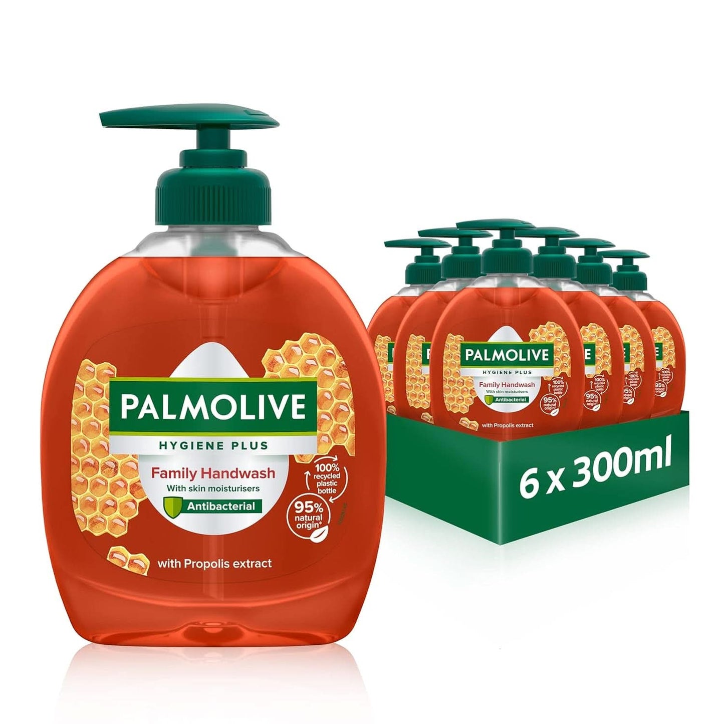 Palmolive, Sapone liquido per la pulizia delicata delle mani, set 6 x 300 ml Doccia e bagno Naty Shop
