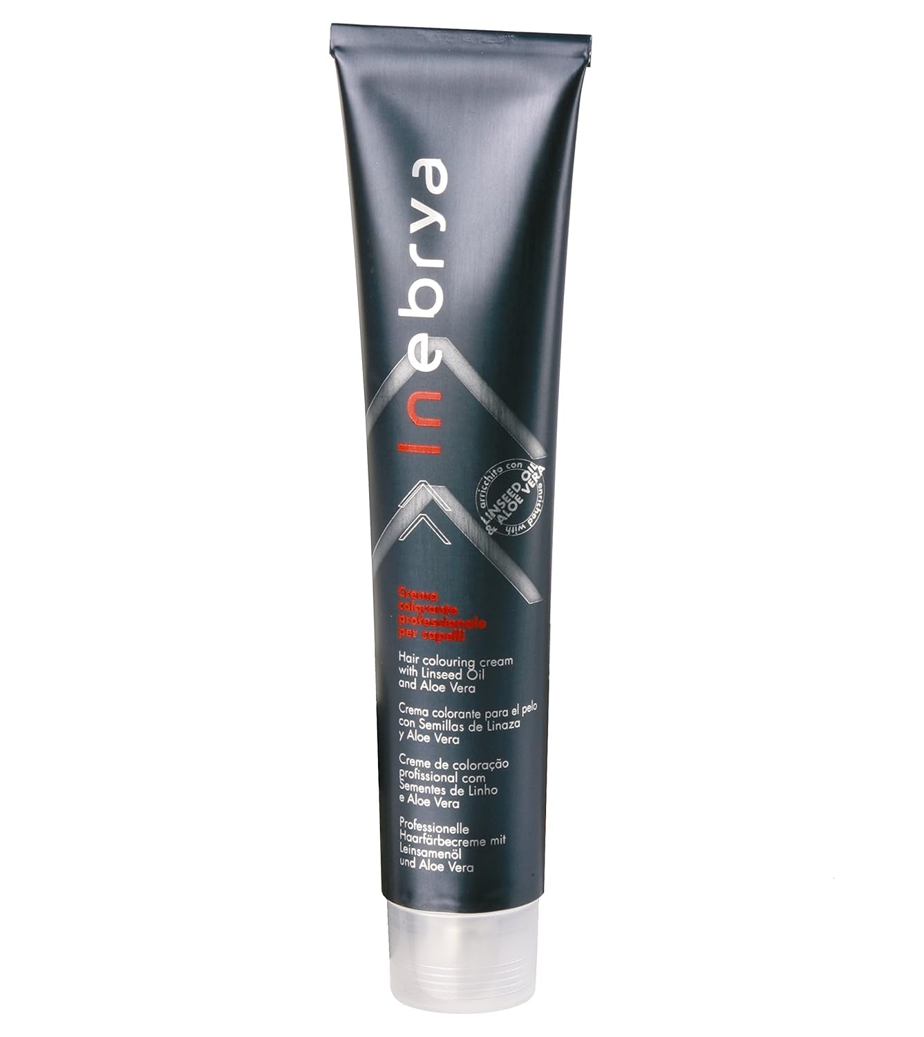 Crema colorante permanente per capelli con semi di lino e aloe vera 100ml (- 7.0 Blond) Naty Shop Tintura per capelli nera 1 pezzo (confezione da 1)