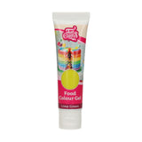 Colorante alimentare Funcakes Lime Green Gel: colorante alimentare altamente concentrato per pasta, panna, fondente e marzapane. Dosaggio facile. Una sola goccia per creare colori vivaci. Halal. 30 g.