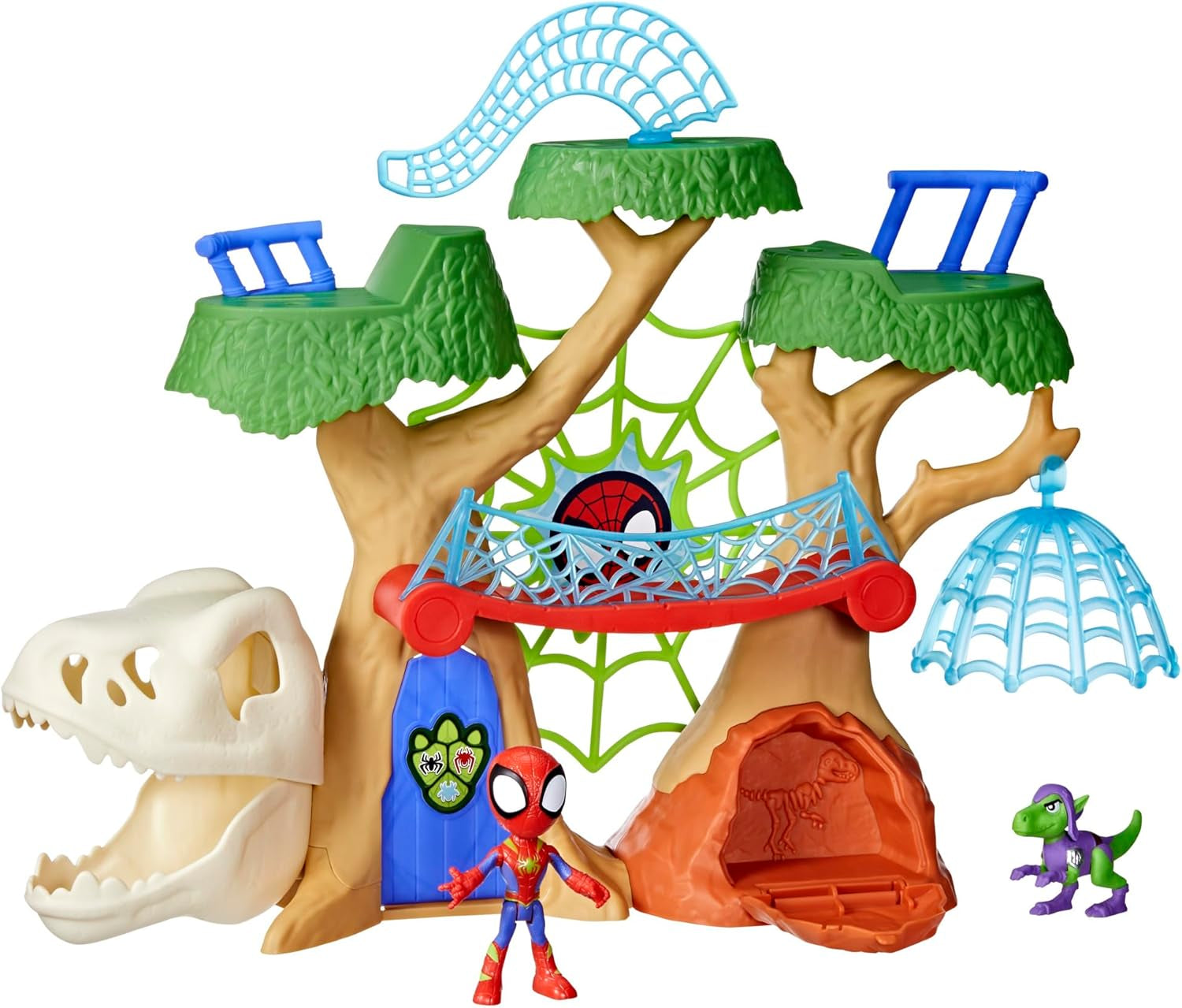 Marvel Spidey e i suoi super amici Dino Treehouse Supereroe Playset Action Figures Titolo predefinito di Naty Shop