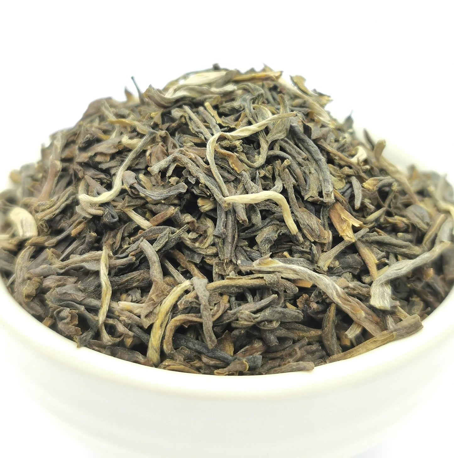 Tè al gelsomino sfuso 100 g, Tè verde ai fiori di gelsomino aromatizzato naturalmente, Tè verde al gelsomino con un pronunciato sapore di gelsomino, Tè verde Teaclub