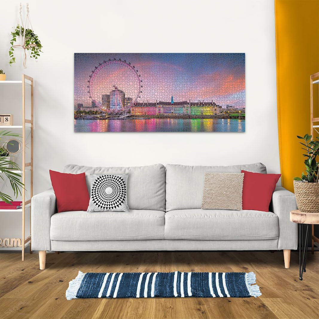 Ravensburger Puzzle 12000805 - Londra Colorata - Puzzle da 2000 pezzi per adulti dai 14 anni in su Puzzle Naty Shop