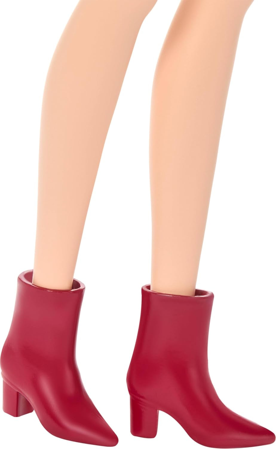 Bambola Barbie Fashionistas n. 246 in un abito rosa senza spalline con stampa leopardata, capelli neri e accessori come una collana con fiocco e stivali, JJN59