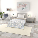 Coperta estiva basic, microfibra, righe jeans, 200X240Cm Trapunte e Piumoni Naty Shop Ornatotex 200X240Cm
