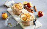 RUF Porridge Mela Cannella, con fiocchi d'avena integrali, finissimo aroma di cannella e pezzetti di mele essiccate, 400 grammi Cereale Naty Shop