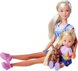 Simba Steffi Love Rabbit Family 12 cm 29 cm Gabbia per conigli Gioca a bambola e bambola con due conigli, dai 3 anni in su