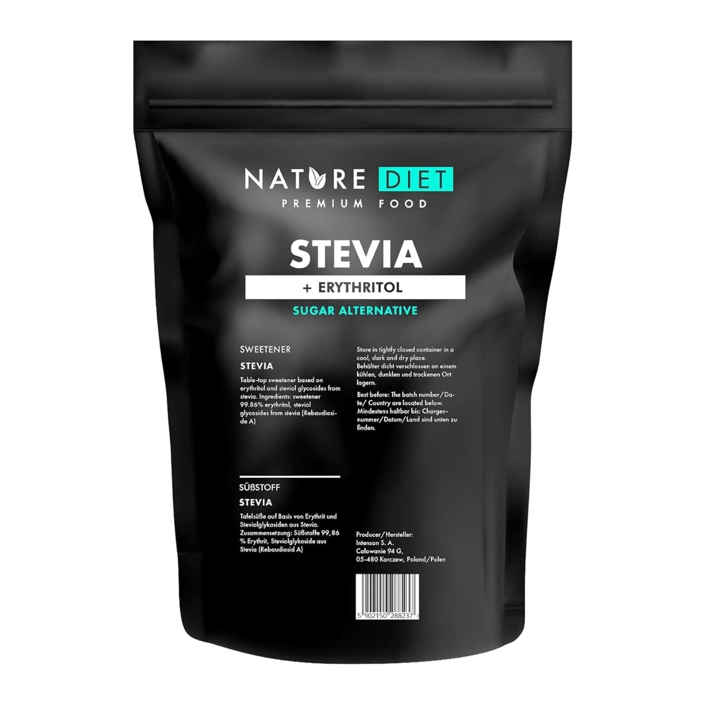 Zucchero di cocco biologico, gusto caramello, Dolcificanti da 1,5 Kg Naty Shop