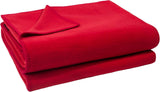 Zoeppritz Decke in Der Farbe: Rot, Aus 65% Poliestere, 35% Viscosa Hergestellt, Dimensione: 160X200 Cm, 103291-235-160X200